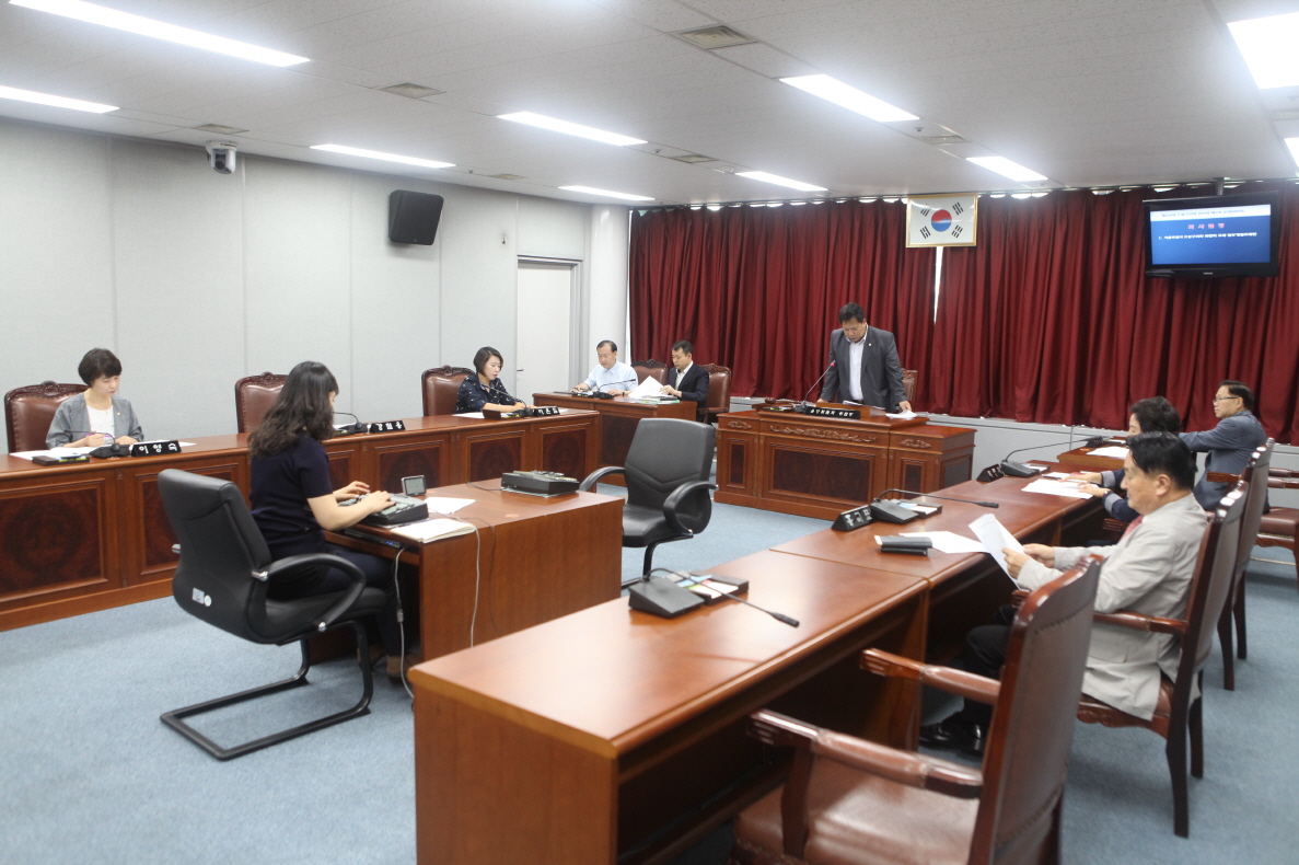 제258회 도봉구의회 임시회중 운영위원회 - 2