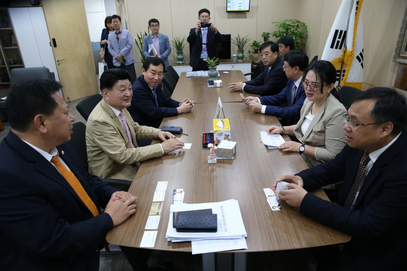 중국 북경시 창평구 정부대표단 방문 - 4
