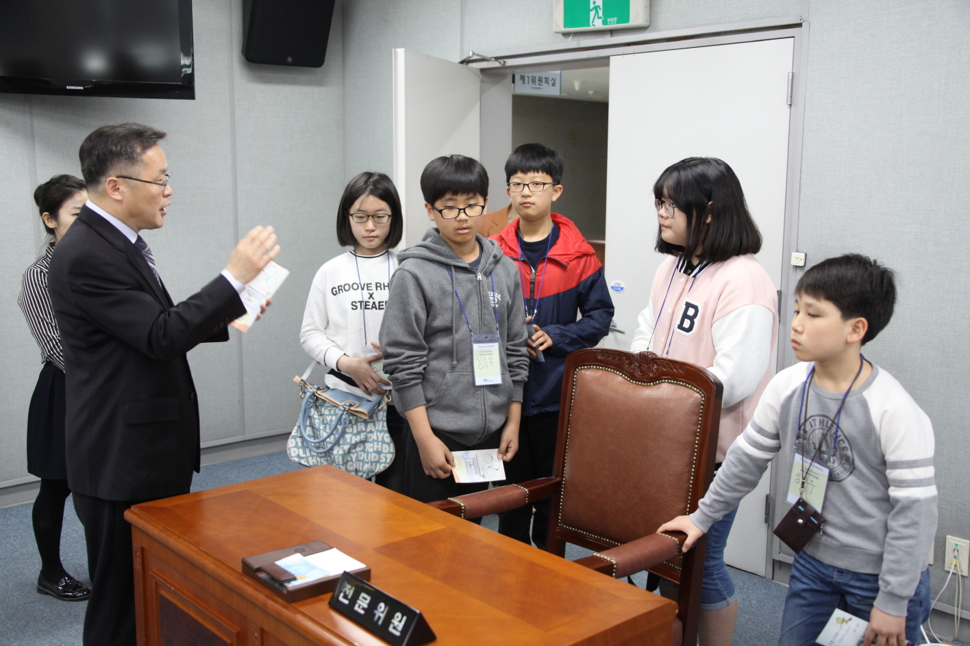선덕중학교 의회방문 - 7