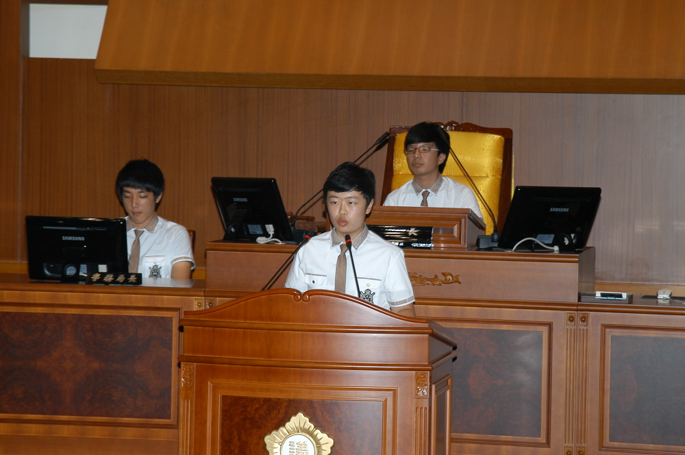 선덕고등학교 지방의회 알기 체험교실 - 12
