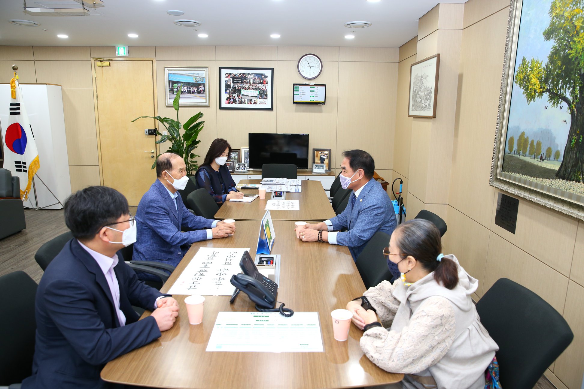 도봉구의회 박진식의장, 도봉문화원 간담회 및 매실과수원 현장점검 - 3