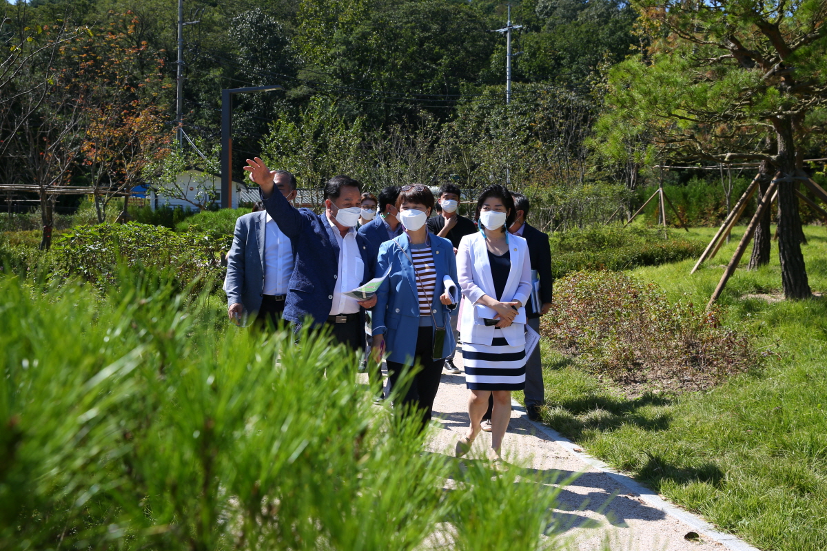 도봉구의회, 행정기획위원회 무수골 녹색복지센터 현장방문 - 3