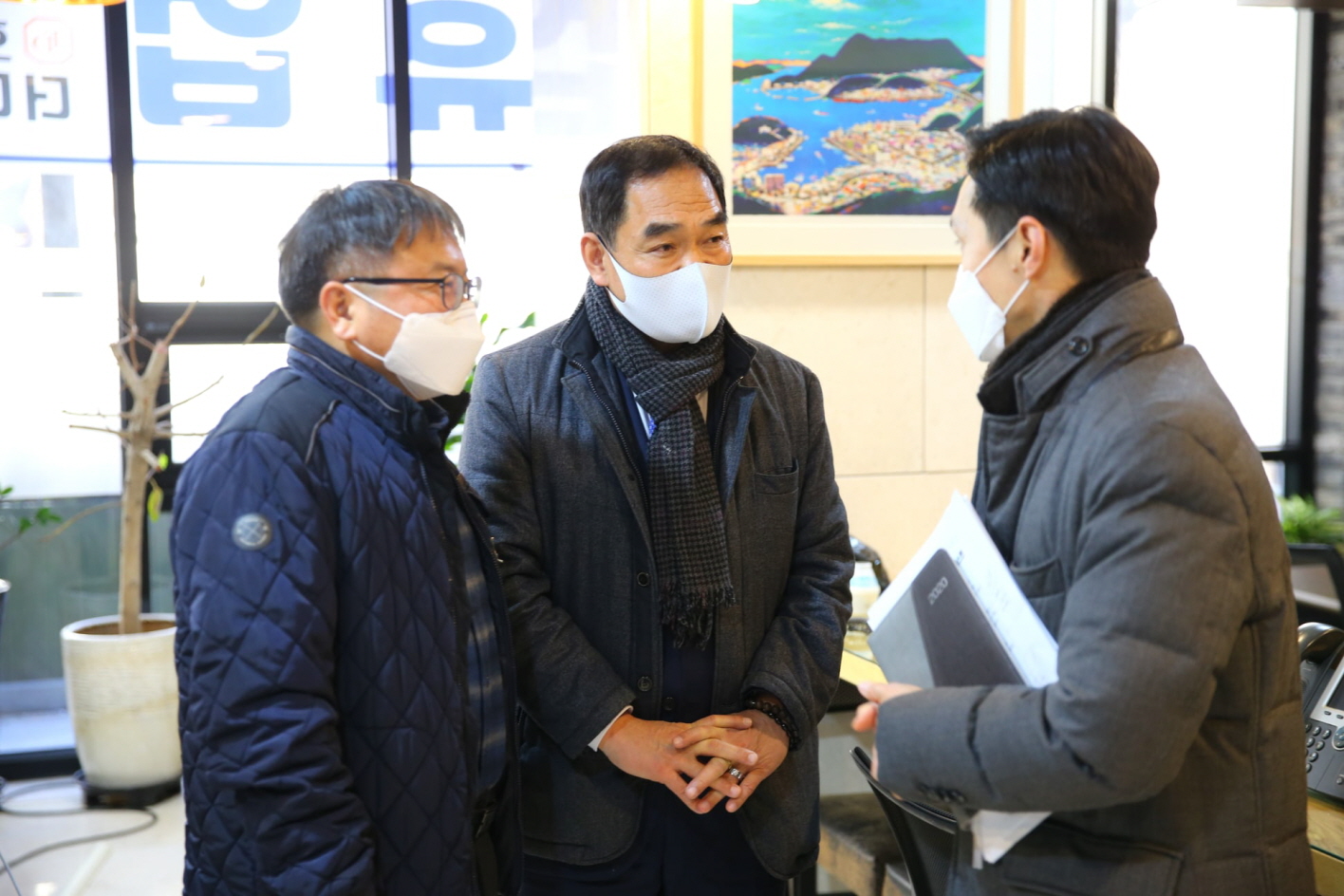도봉구의회, 박진식 의장 도봉구 생활치료센터 방문 - 4