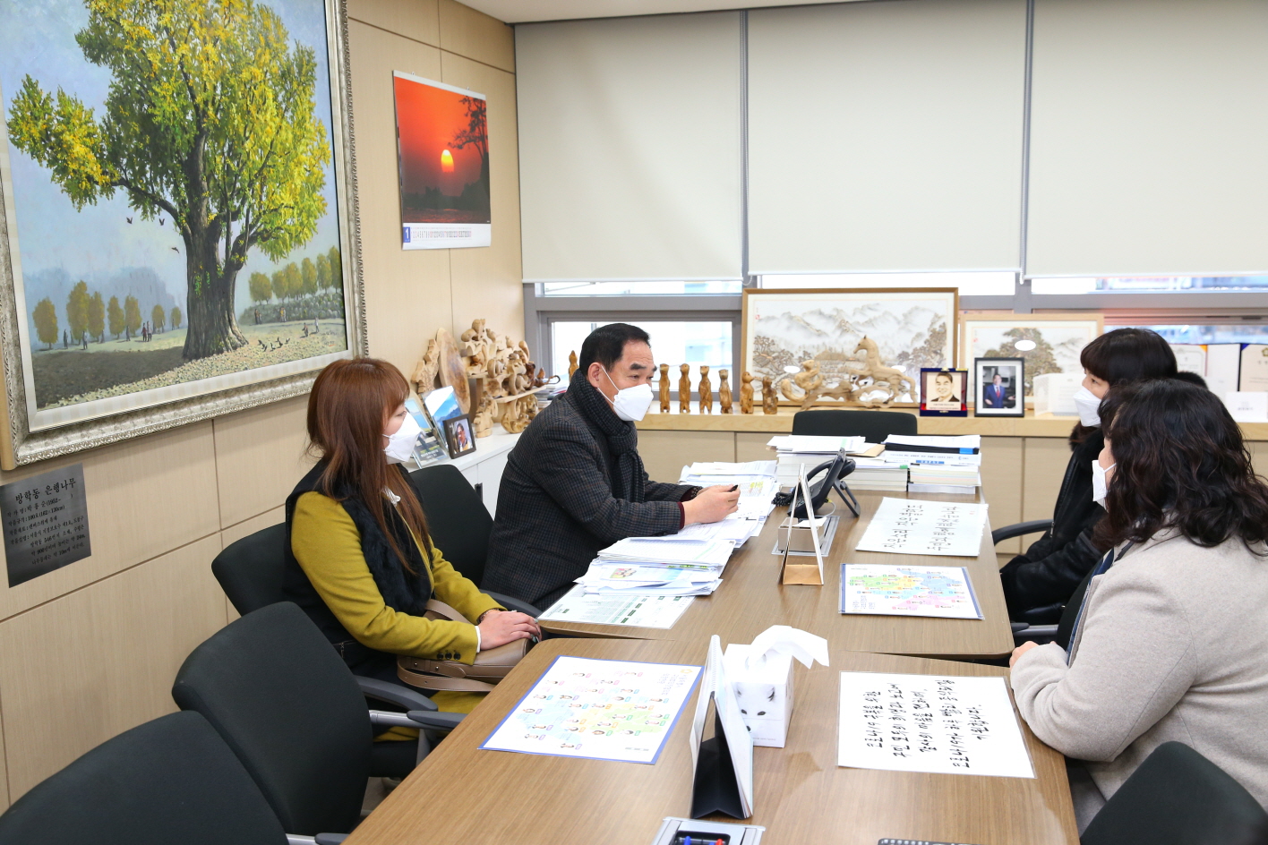 도봉구의회, 가정어린이집 임원진 의회 방문 - 1