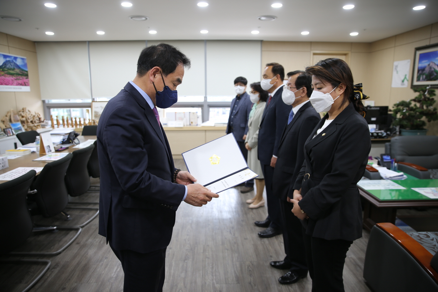 도봉구의회, 결산검사위원 위촉식 - 1
