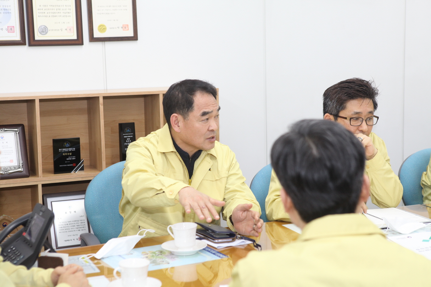 도봉구의회, 코로나바이러스 비상대책회의 - 4