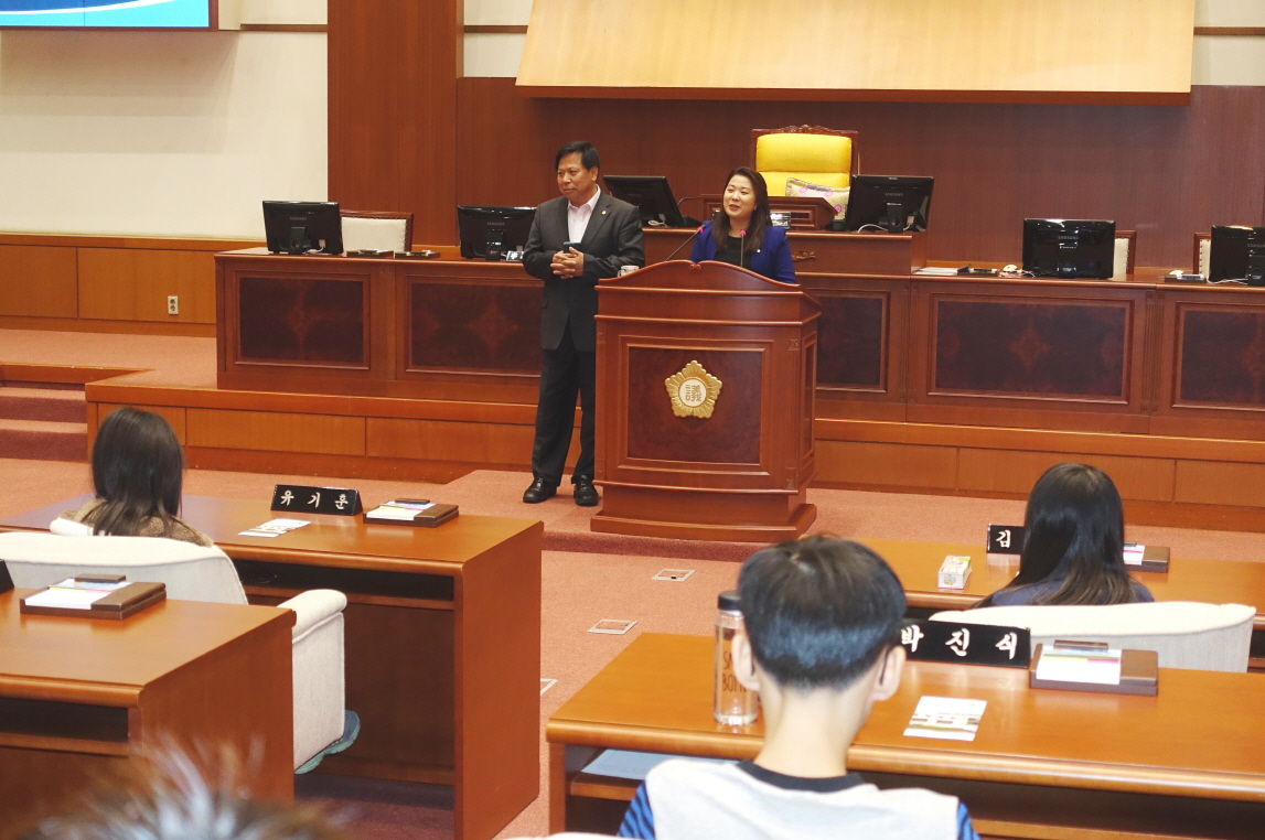 오봉초등학교 의회방문 - 4