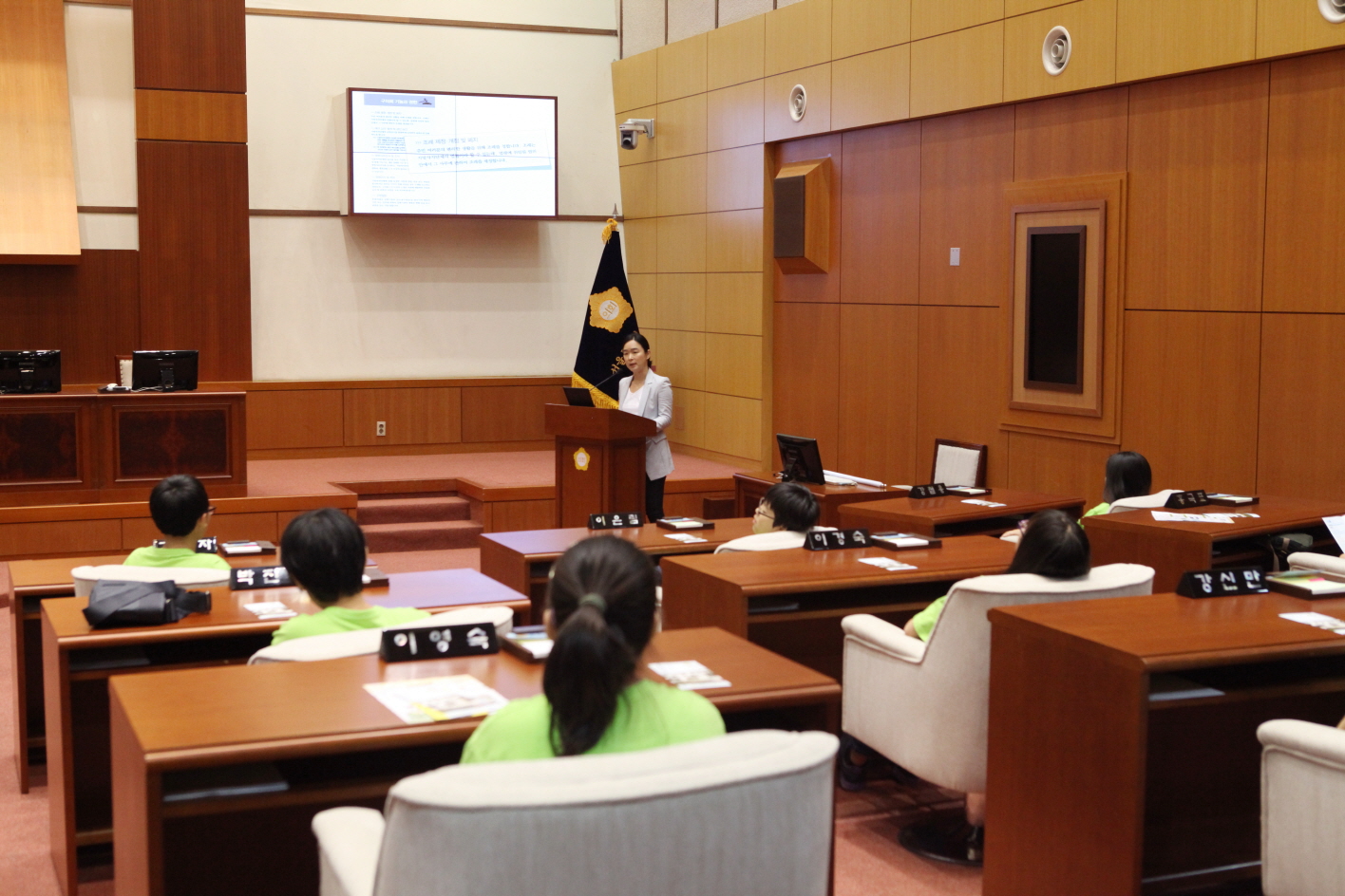 창일초등학교 의회방문 - 6