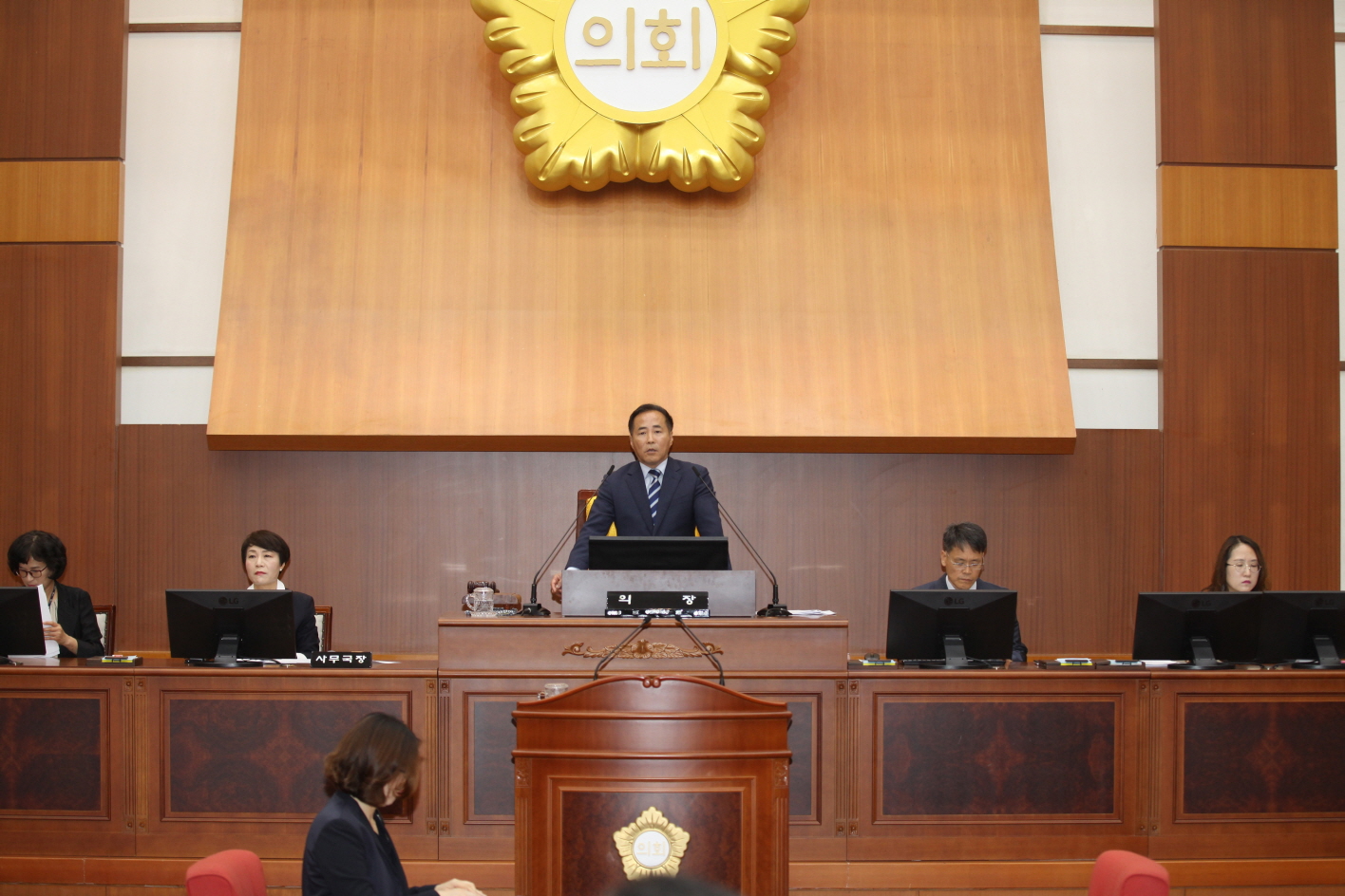 제287회 도봉구의회 임시회 개회 - 2
