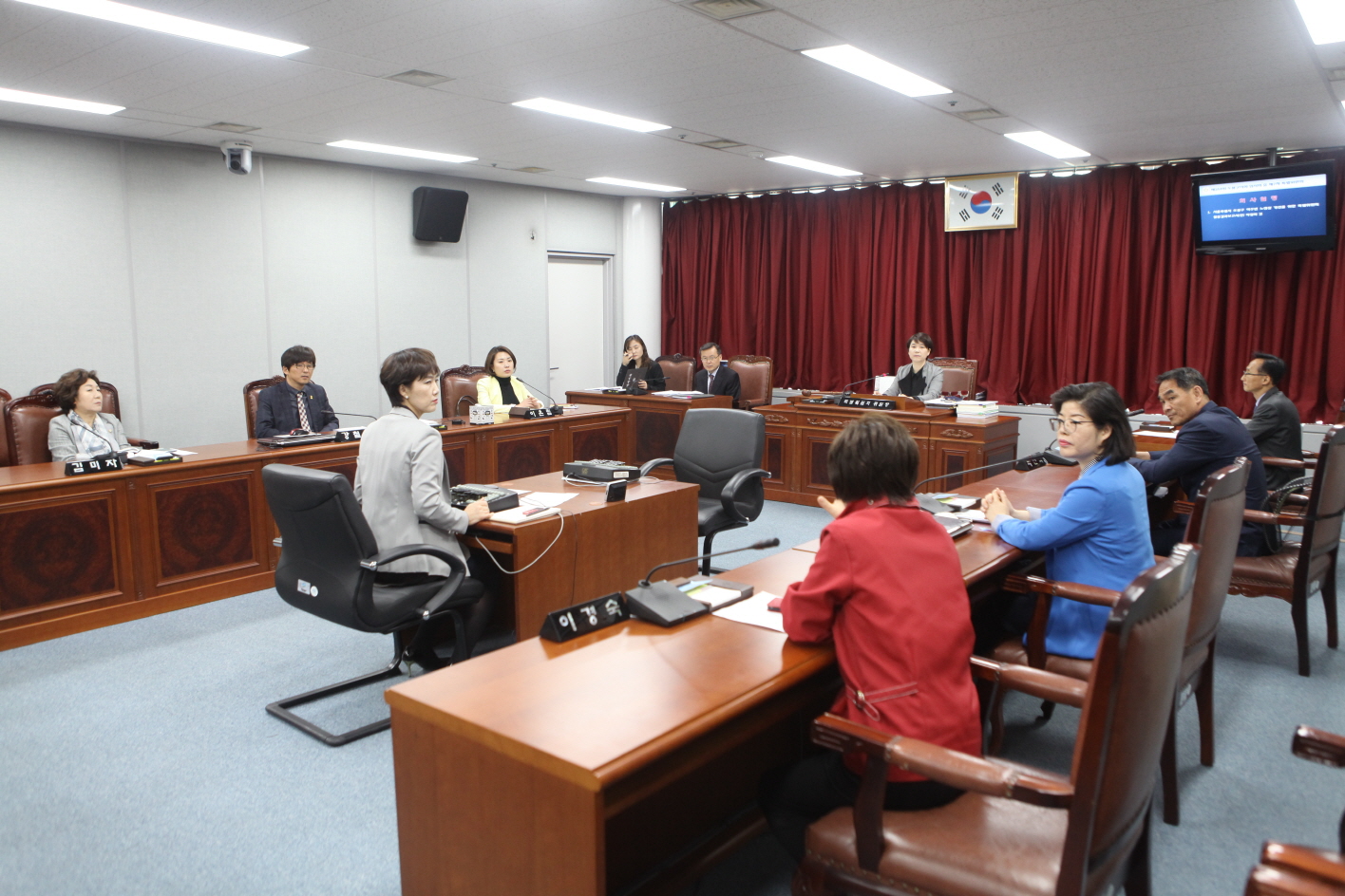 제264회 도봉구의회 임시회중 노점특위 - 2
