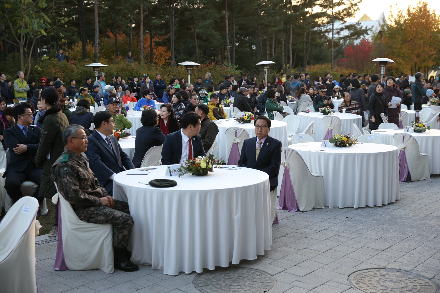 평화문화진지 개관식 - 2