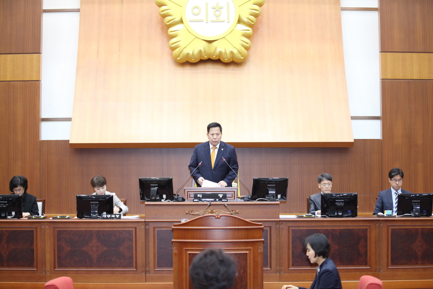 제284회 도봉구의회 임시회 개회 - 2