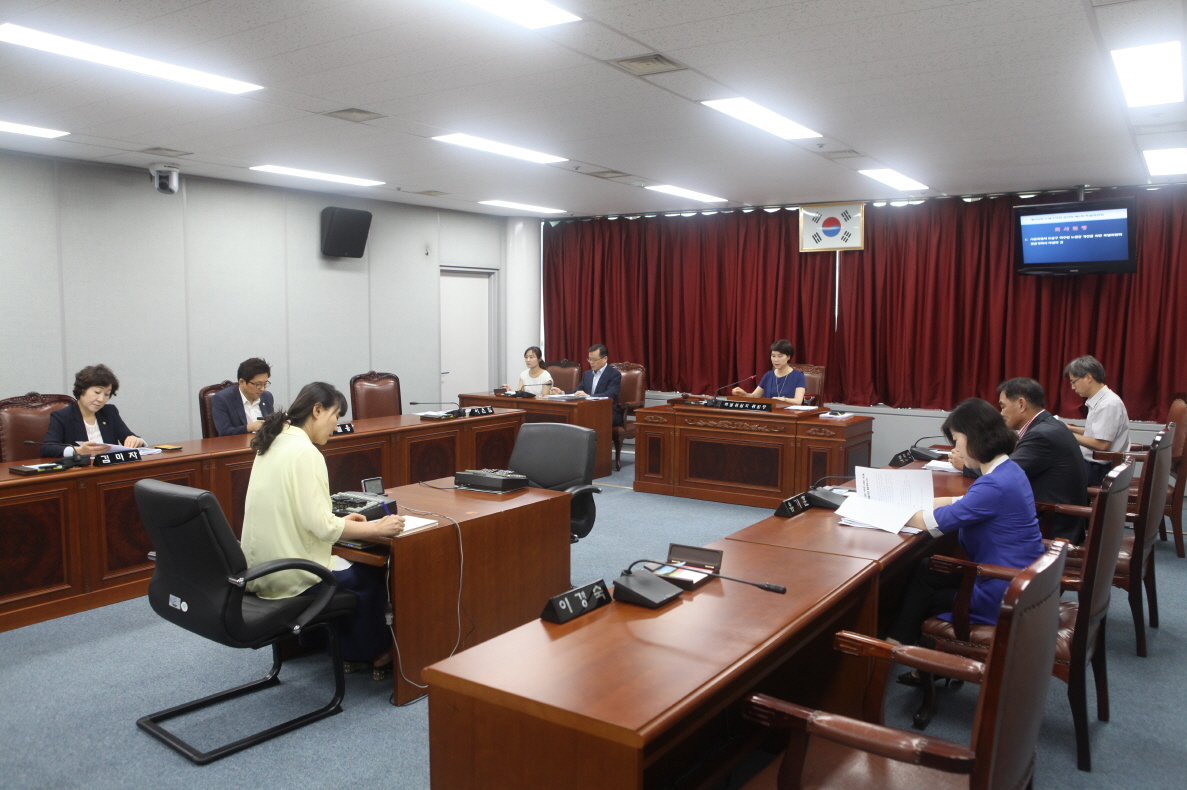 제258회 도봉구의회 임시회중 노점특위 - 2