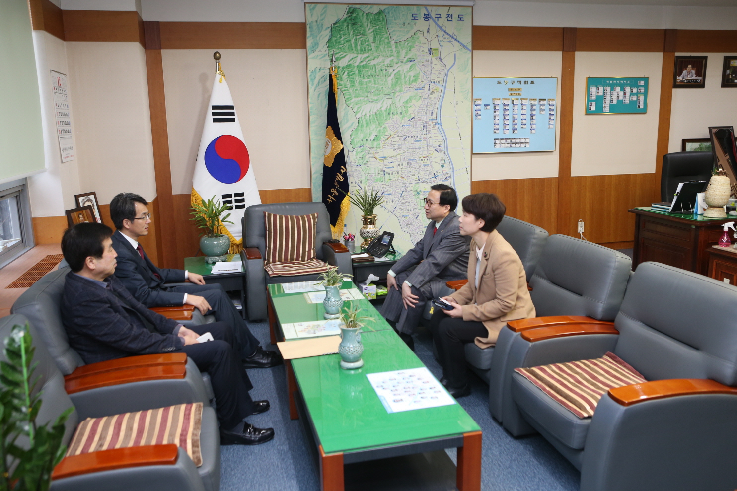 도봉경찰서 의회방문 - 2