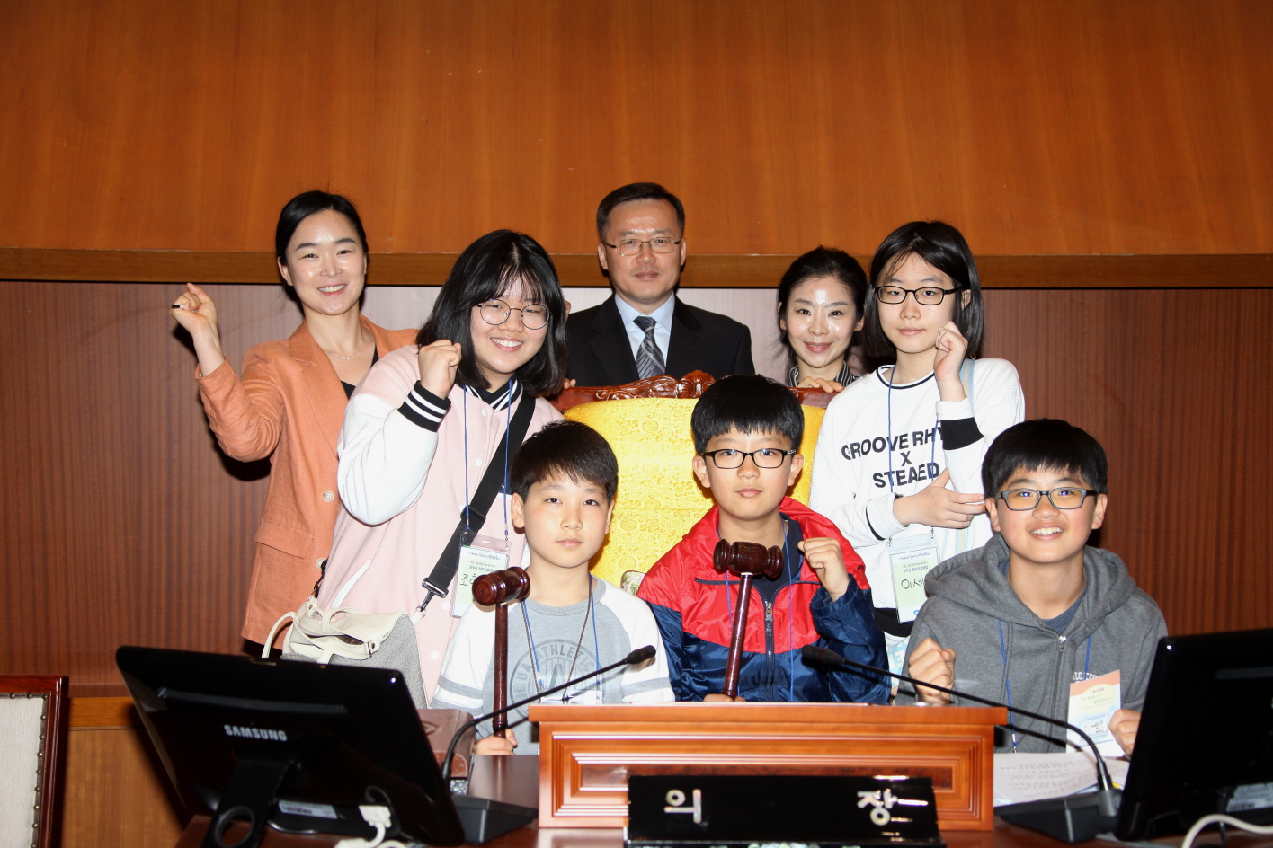 선덕중학교 의회방문 - 4