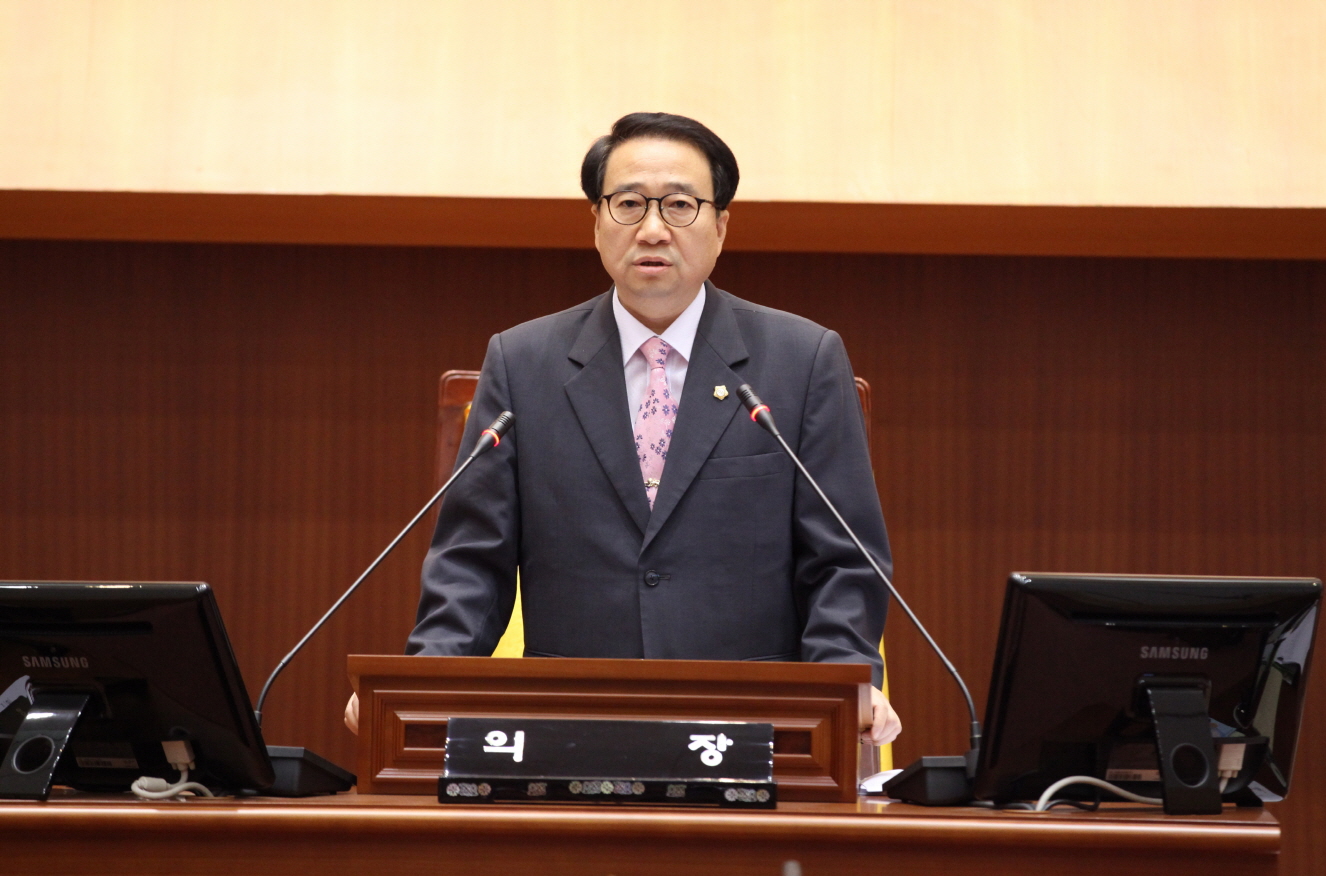 제258회 도봉구의회 임시회 개회 - 2
