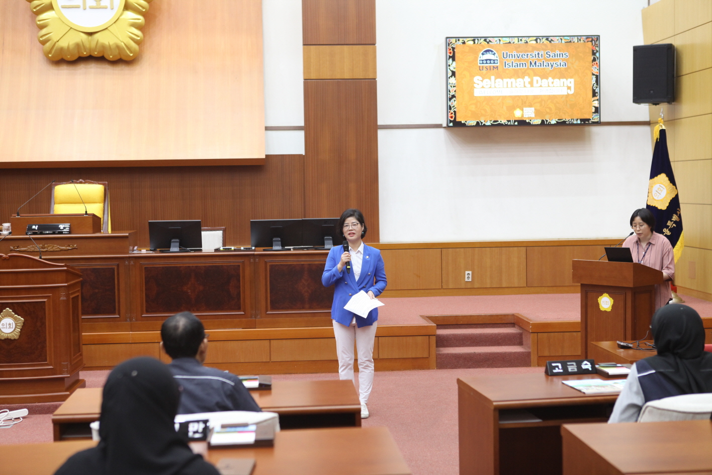 말레이시아 USIM 대학교 학생 의회방문 - 3