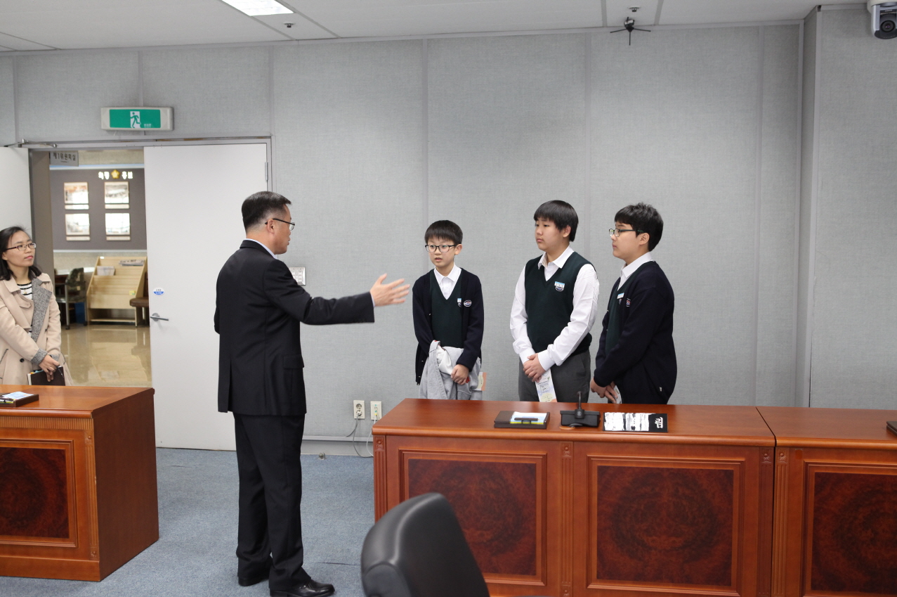 창일중학교 의회방문 - 6