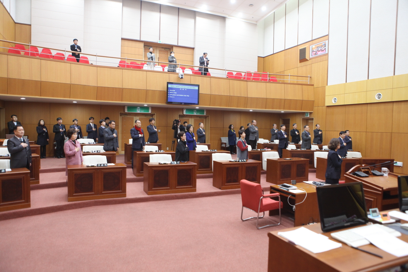 제285회 도봉구의회 임시회 개회 - 2