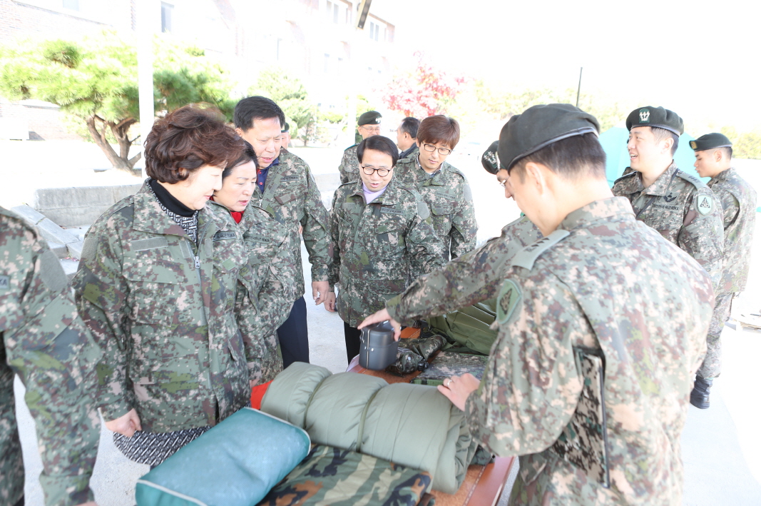 육군 제56사단 제223연대 방문 - 3
