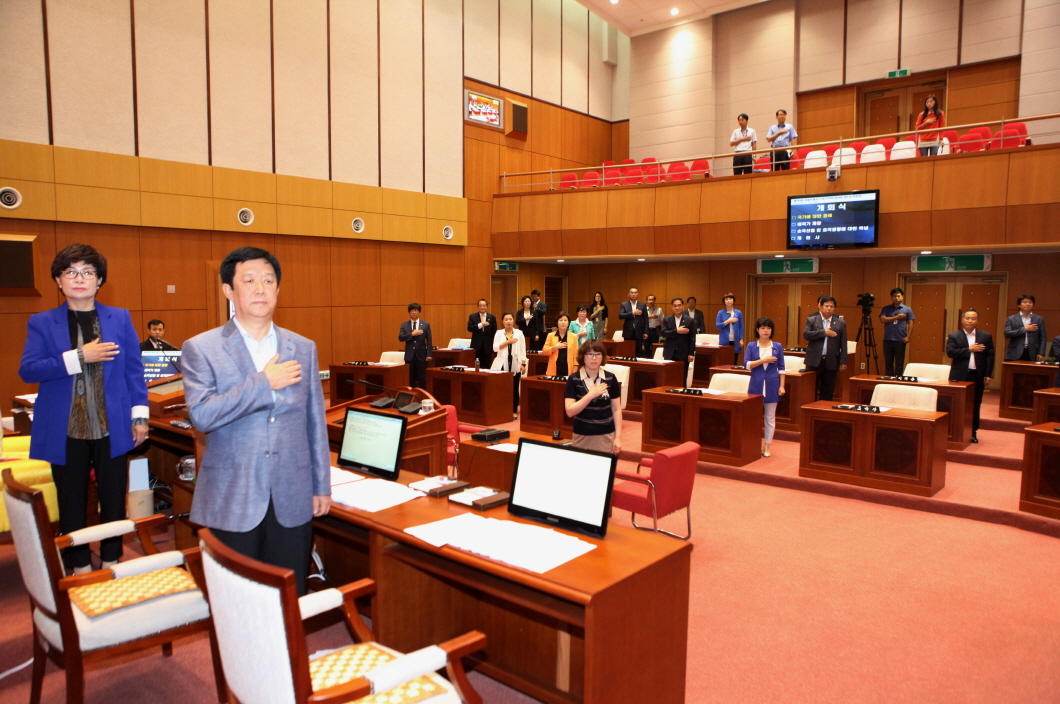 제249회 도봉구의회 임시회 개회 - 2