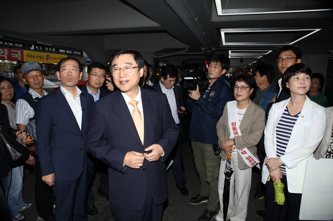박원순 시장과 현장방문 - 5