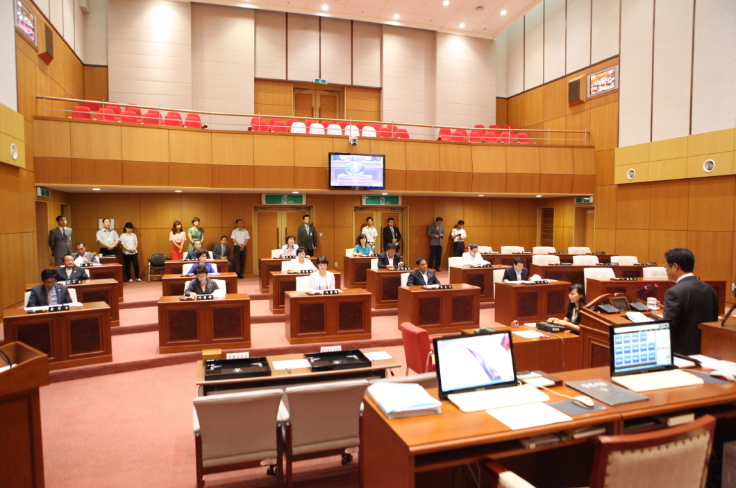 제237회 도봉구의회 임시회 개회 - 2