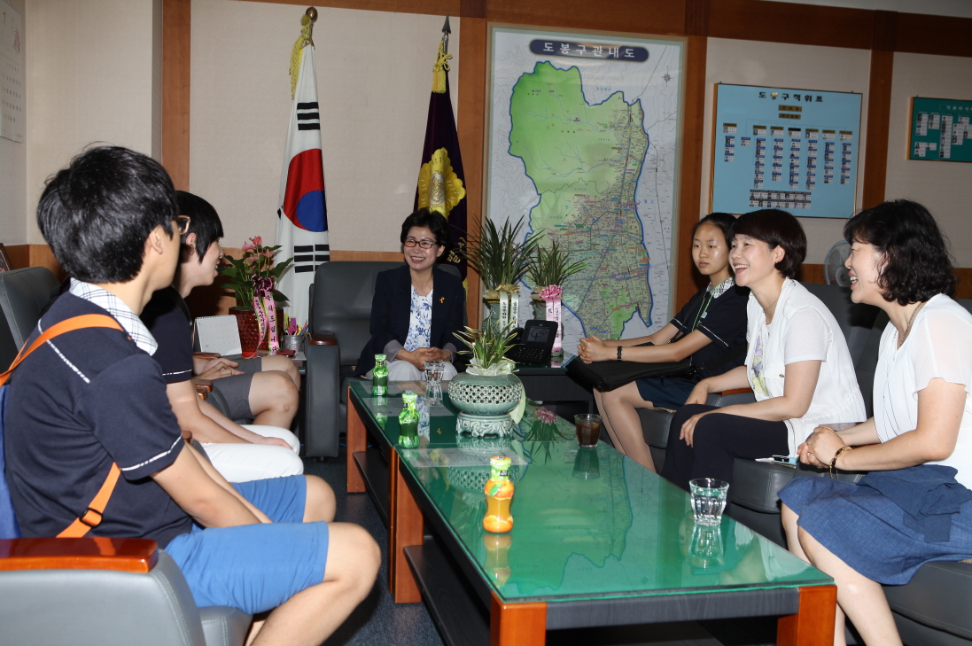 북서울중학교 의회방문 - 2