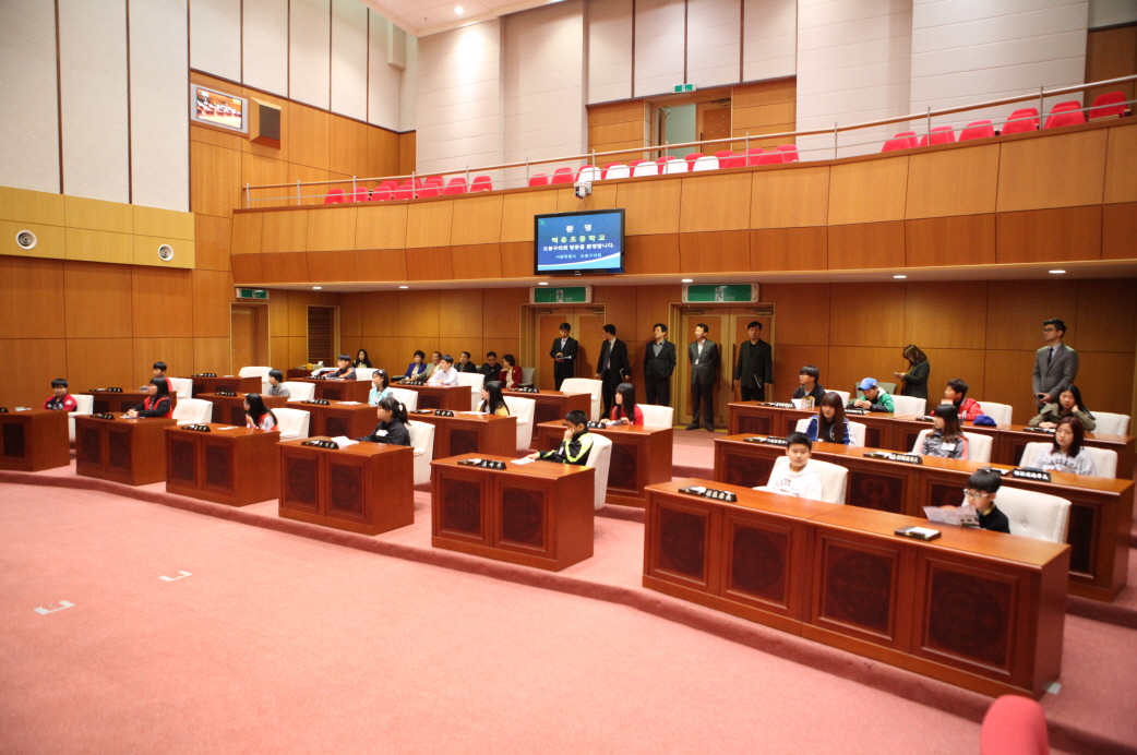 백운초등학교 의회방문 - 3
