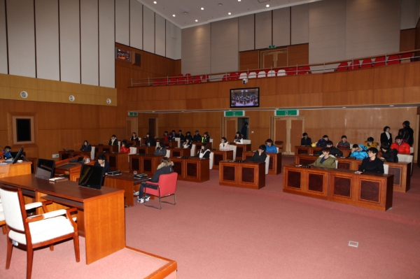 신방학중학교 의회방문