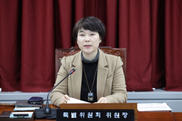 제262회 도봉구의회 임시회중 노점특위