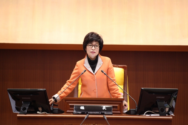 제245회 도봉구의회 임시회 개회