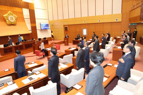 제251회 도봉구의회 정례회 개회