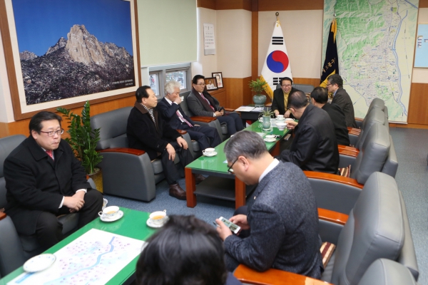 교구협의회 임원진 의회방문