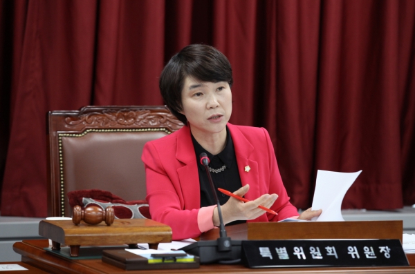 제260회 도봉구의회 임시회중 노점특위