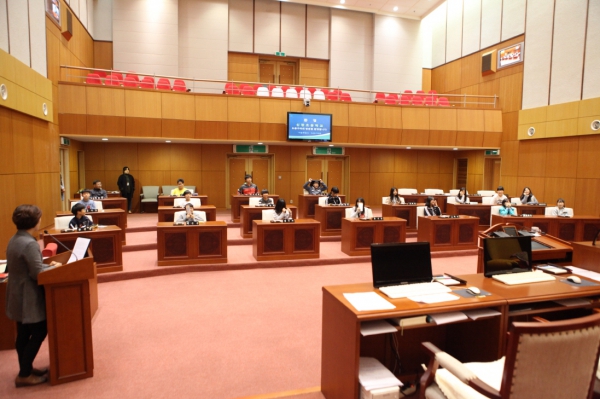 신창초등학교 의회방문