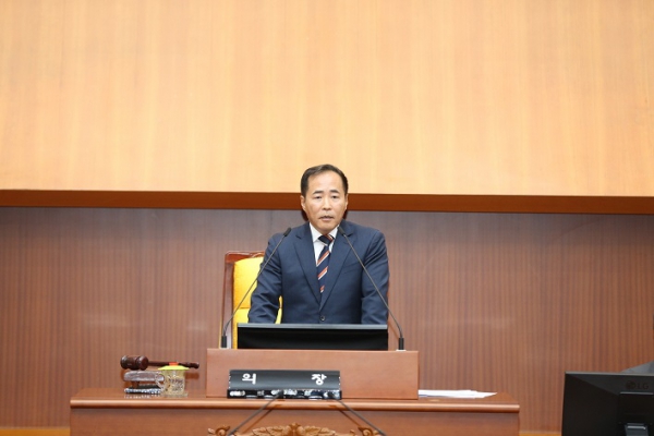 제293회 도봉구의회 임시회 개회