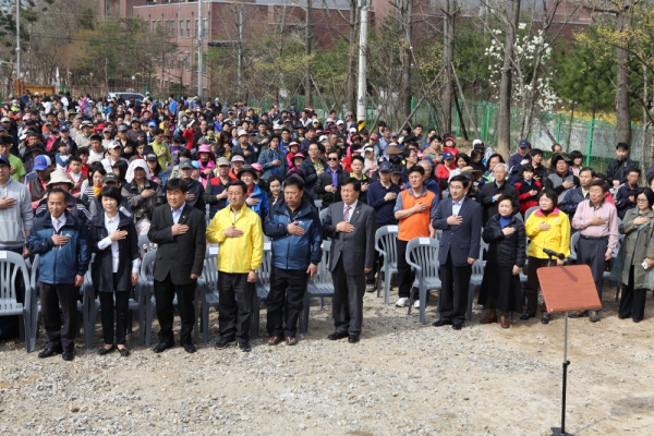 나눔텃밭 개장