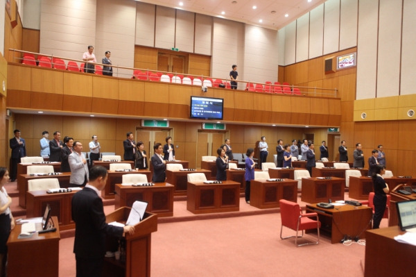 제258회 도봉구의회 임시회 개회