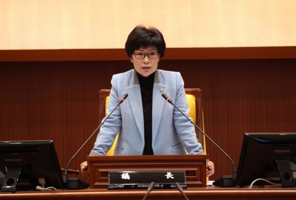 제243회 도봉구의회 임시회 개회