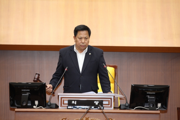 제278회 도봉구의회 임시회 개회