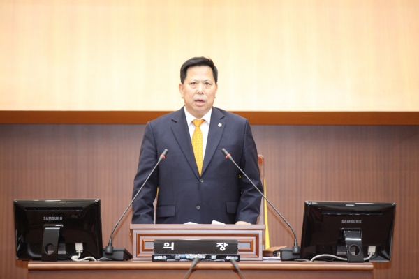 제284회 도봉구의회 임시회 개회