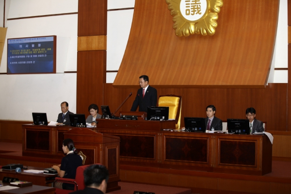 제219회 도봉구의회 임시회중 1차 본회의