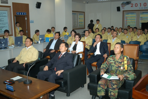 도봉구 2010년 을지연습 참관