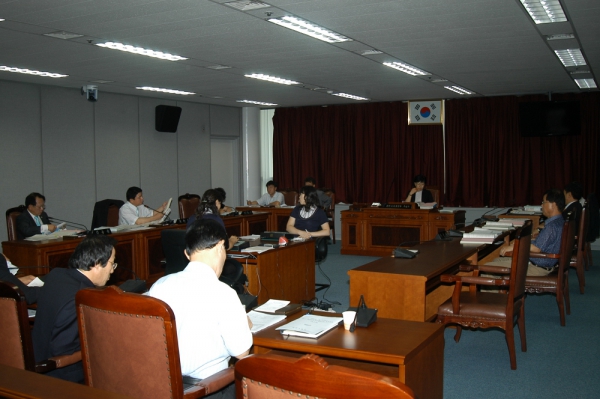 제191회 도봉구의회 임시회중 재무건설위원회