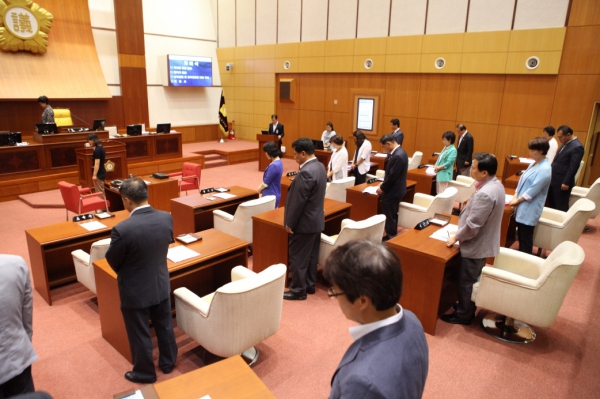 제248회 도봉구의회 임시회 개회