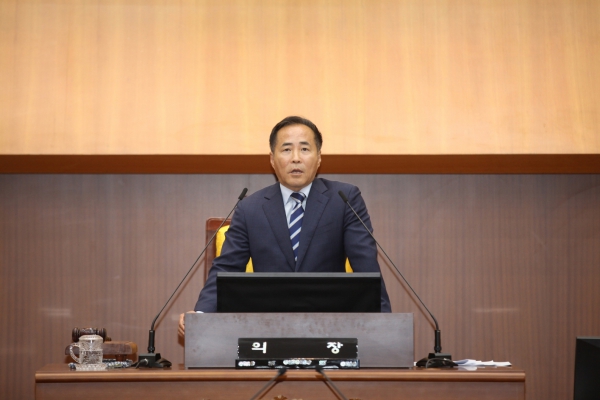 제287회 도봉구의회 임시회 개회
