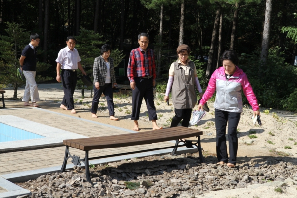 국립 산음자연휴양림 견학