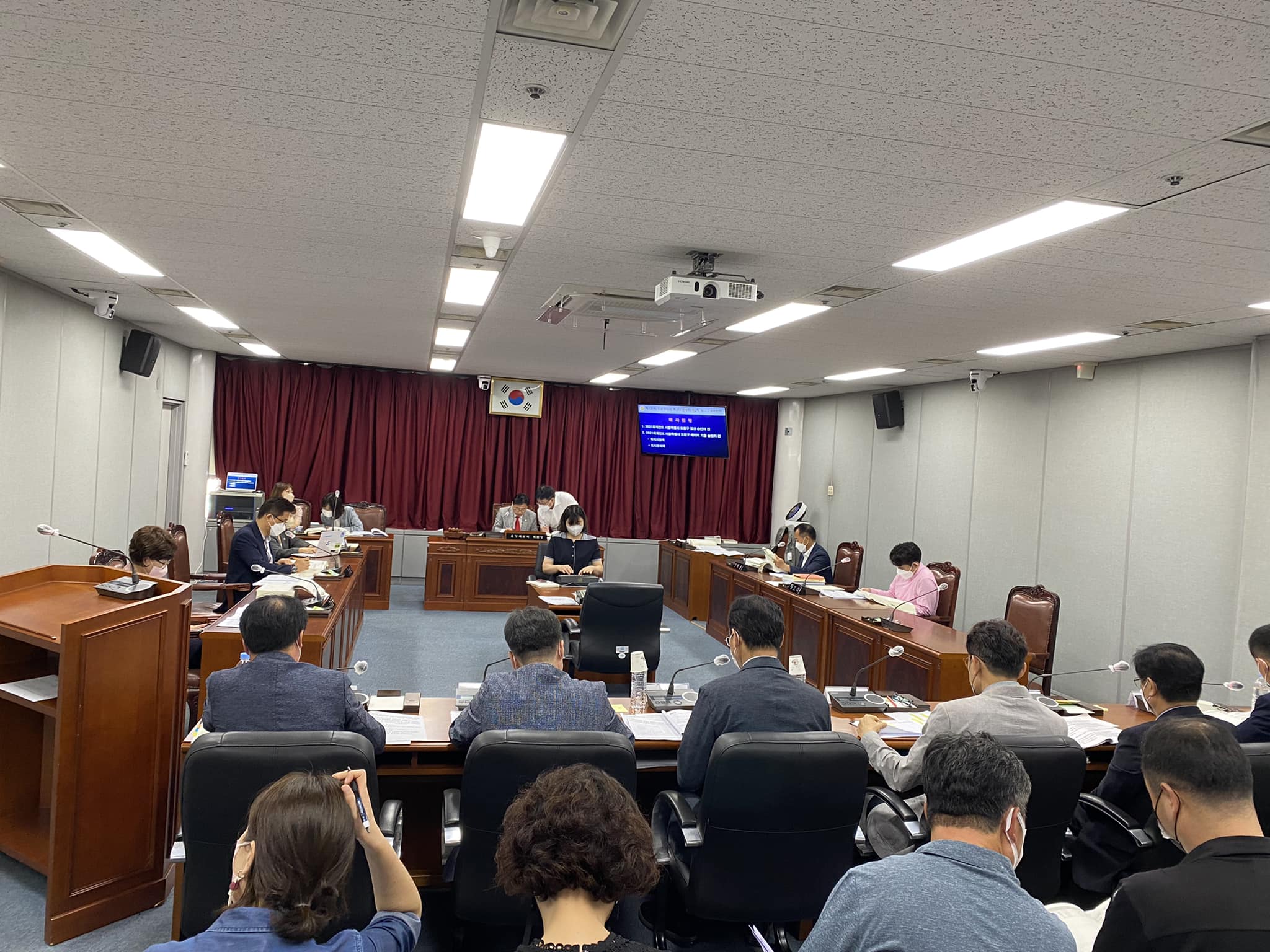 제320회 제1차 정례회 복지건설위원회 개회 - 1
