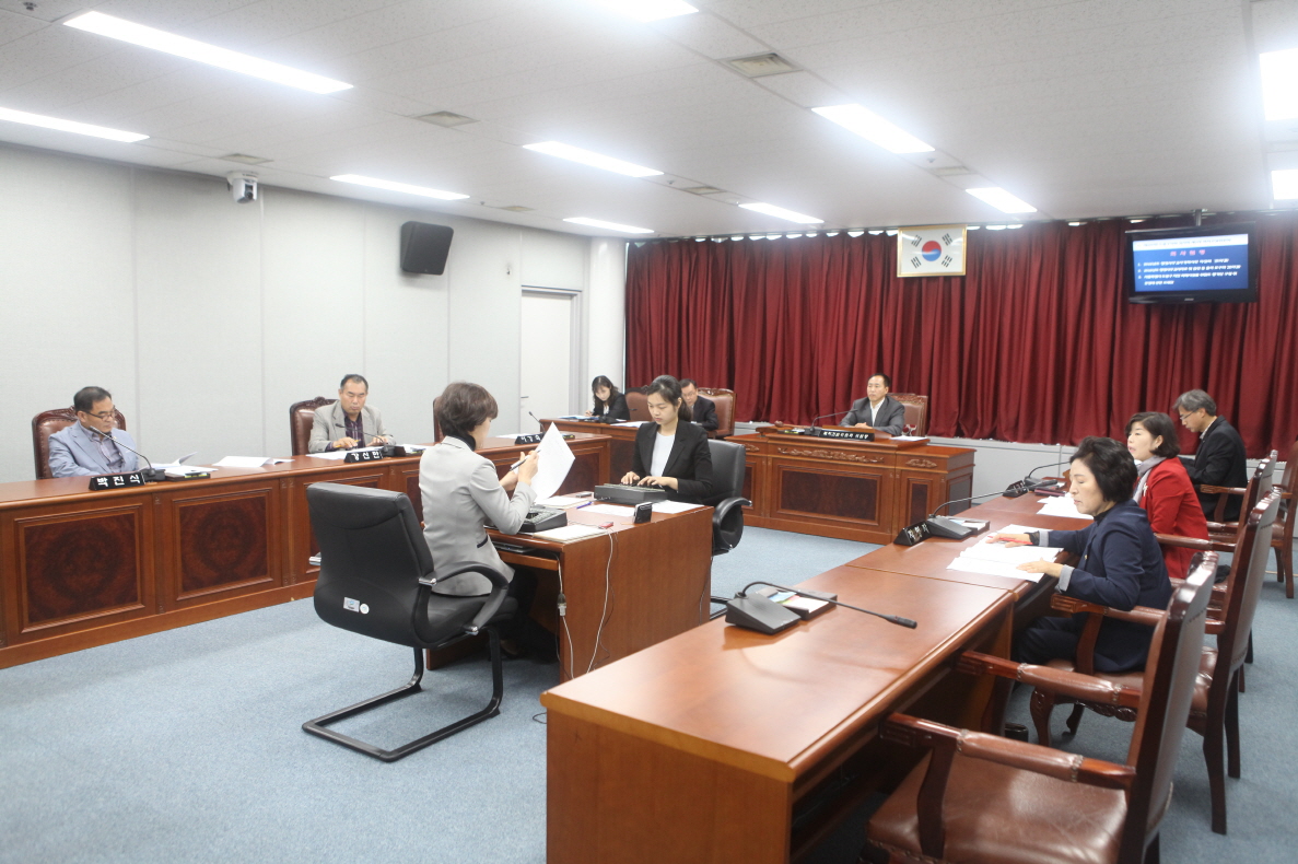 제260회 도봉구의회 임시회중 복지건설위원회 - 2